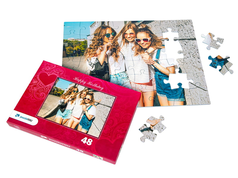 Složené fotopuzzle 48 s puzzle-krabičkou