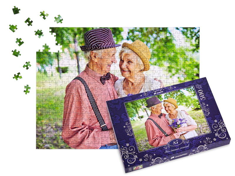 500 Teile Weihnachtsgeschenk Fotopuzzle selbst gestalten eigenes Foto E2238 